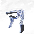 thumbnail image 3 of KAKOWELY Guitar Capo Classical Folk Guitar Inflectors Ballad Guitar Capo Electric and Wood Guitar Picks Quick Change Tune Clamp Key Trigger (Blue and White Porcelain), 3 of 4