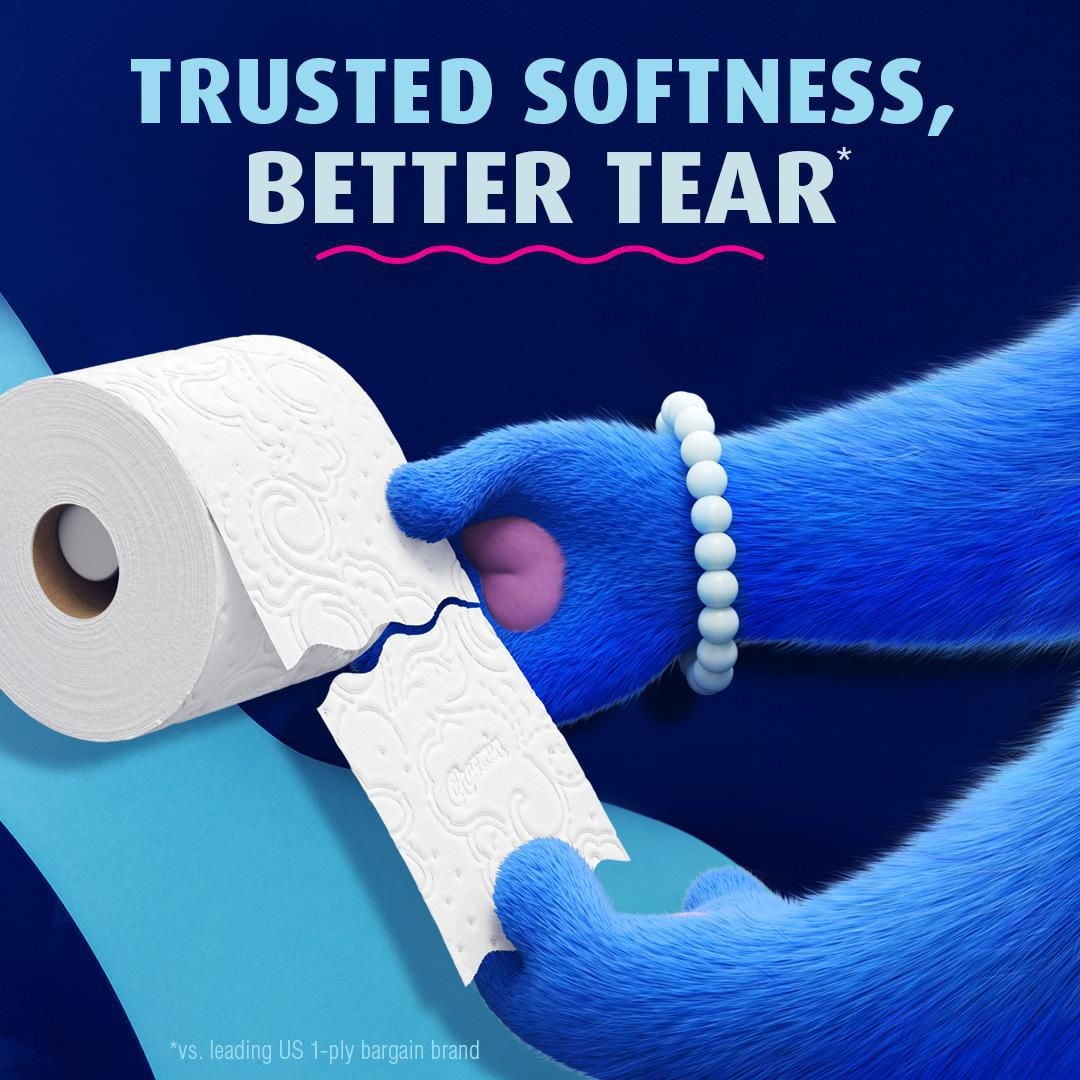 Papier hygiénique Charmin Ultra Soft, 4 rouleaux Méga par rouleau