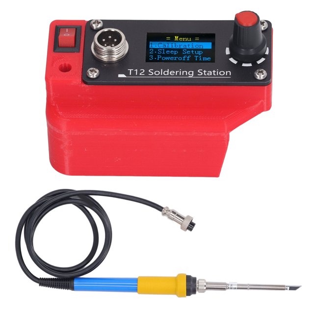 Estación De Soldador Inalámbrico Pantalla Digital LCD, Temperatura De Calentamiento Rápido Ajustable 18V 72W T12 K