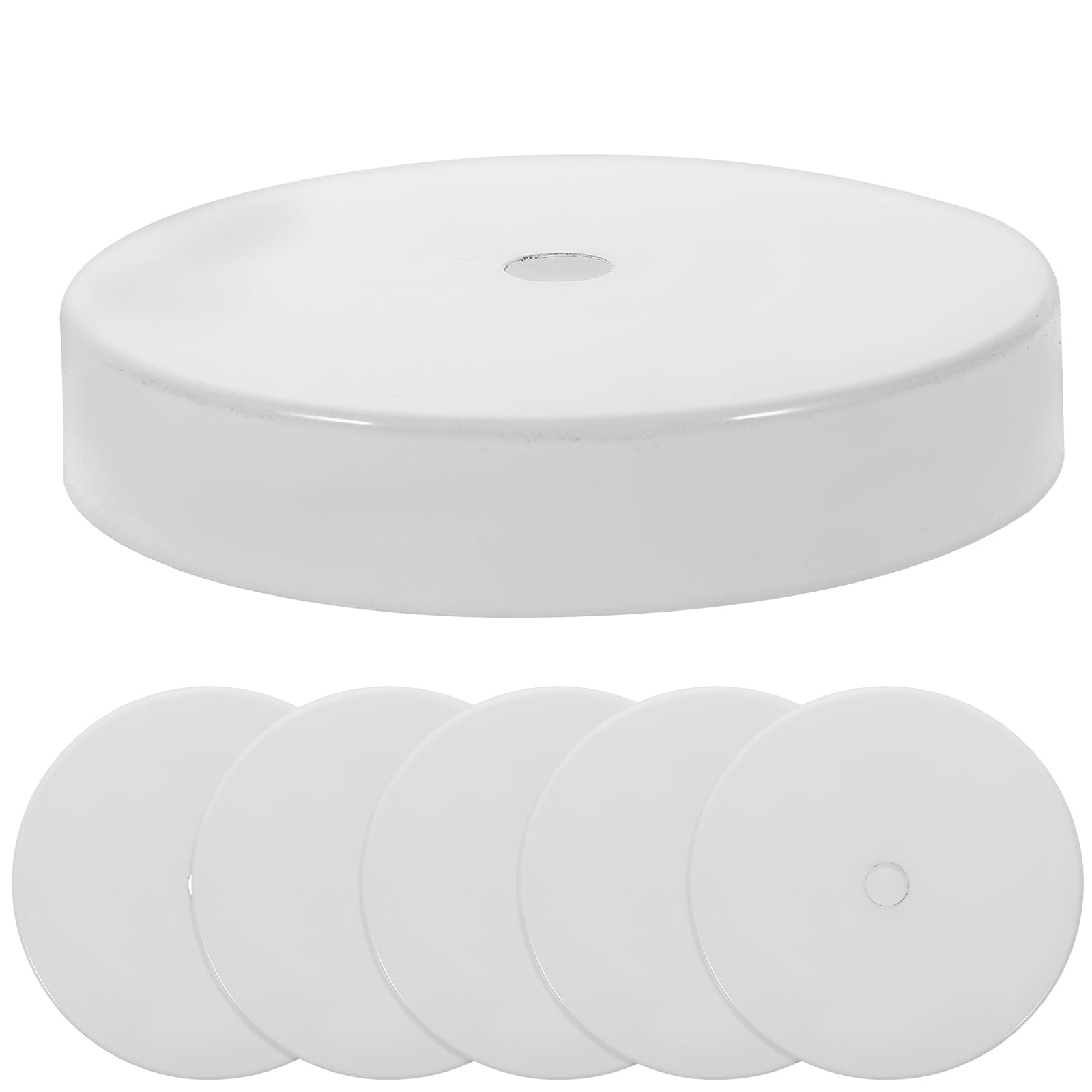 6pcs Ceiling Cover Plate Light Fixture Mounting Plate Pendant Light