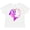 AA-White, variant on Inktastic Valentine's Day Cute Pink Narwhal with Hearts Boys or Girls Toddler T-Shirt