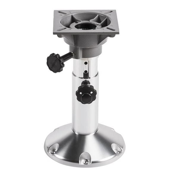 2.87 in. Adjustable Boat Pedestal with 12-18 in. Seat Mount