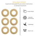 thumbnail image 5 of 50 Pcs Brass Flat Washer Wire Brush for Grinder Oil Seal Gasket Golden, 5 of 6
