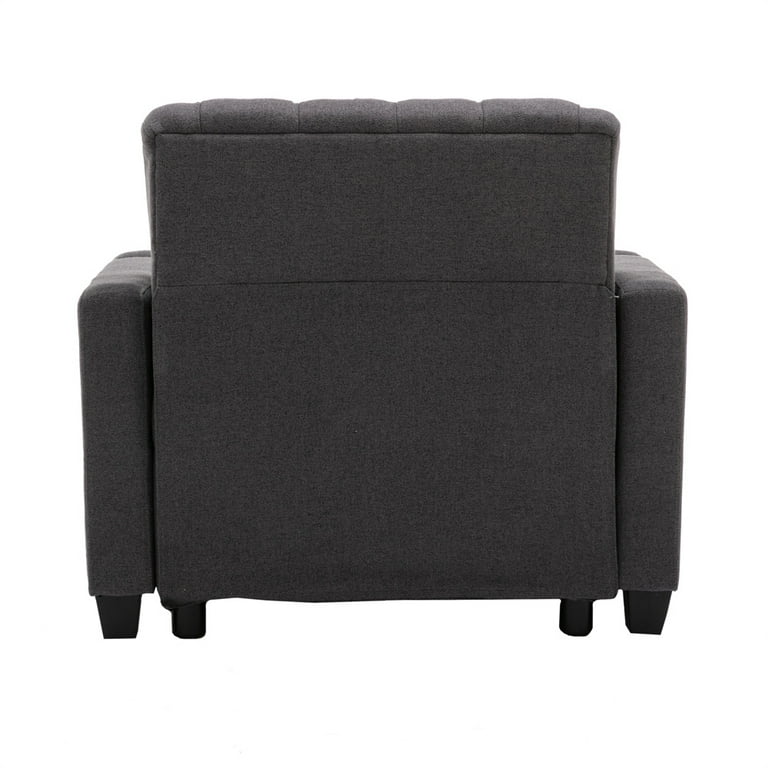 Black modern leather chaise couch 2024 single recliner chair sofa furniture 87