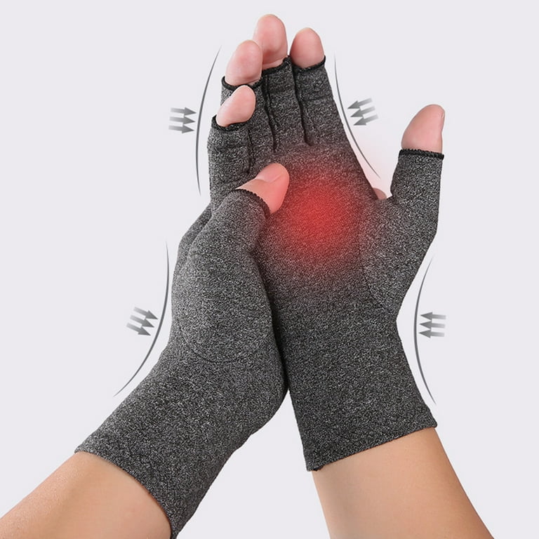 Gants de compression de poignet en coton pour hommes et femmes - pour arthrite, soulagement de la douleur, attelle de main
