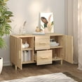thumbnail image 5 of vidaXL Sideboard Sonoma Oak 100x36x60 cm Engineered Wood, 5 of 5