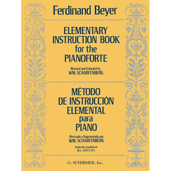 Libro de piano G. Schirmer, Inc. Beyer Elementary