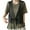 Black-womens casual tanks, variant on Eryao Daily Deals Women's Casual Cotton Linen Vest Vintage Sleeveless Open Front Kimono Cardigan V-Neck Blazer Waistcoat Tops,Blue,XXL