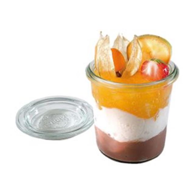 Paderno World Cuisine 41589-14 X12 Mini Glass Jar W/Lid
