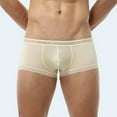 thumbnail image 5 of Sngxgn Men's Underwear, Soft Underwear Boxer Briefs for Men(Khaki,XXL), 5 of 5