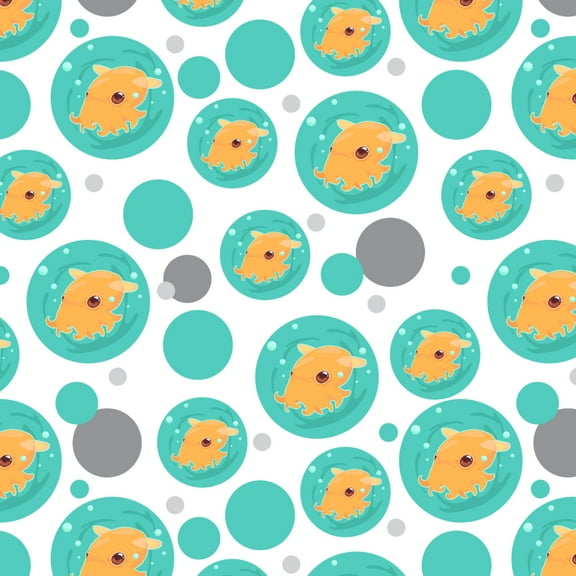 Cute Dumbo Octopus Premium Gift Wrap Wrapping Paper Roll