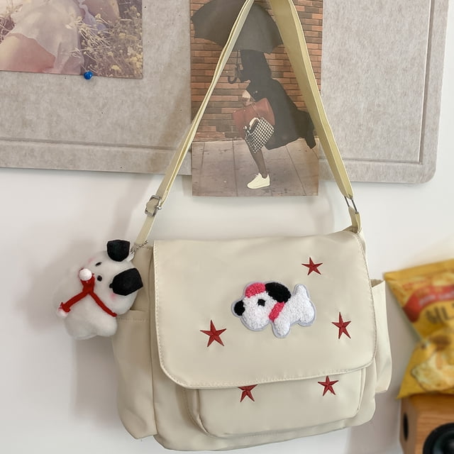 Bolso Hobo lindo para mujer bolso bandolera con correa ajustable bolso versátil para estudiantes