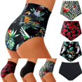 thumbnail image 1 of Bas de Bikini Taille Haute pour Femmes, Bas de Maillot de Bain, Pantalons de Maillot de Bain Grande Taille, 1 of 5