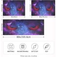 thumbnail image 2 of Starry Devil Eye Silky Satin Pillowcase, Luxury Soft Pillow Case for Hair and Skin, Standard Size Slip Cooling Pillow Covers with Envelope Closure, 20x40in Home Decor Gifts, 2 of 7