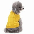 thumbnail image 3 of Warm Turtleneck Classic Pet Cute Dogs Sweater Apparel (Yellow,XXL), 3 of 6