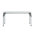 thumbnail image 3 of Duramax Ramo 62" White Wood Desk with Aluminum Legs, 3 of 9
