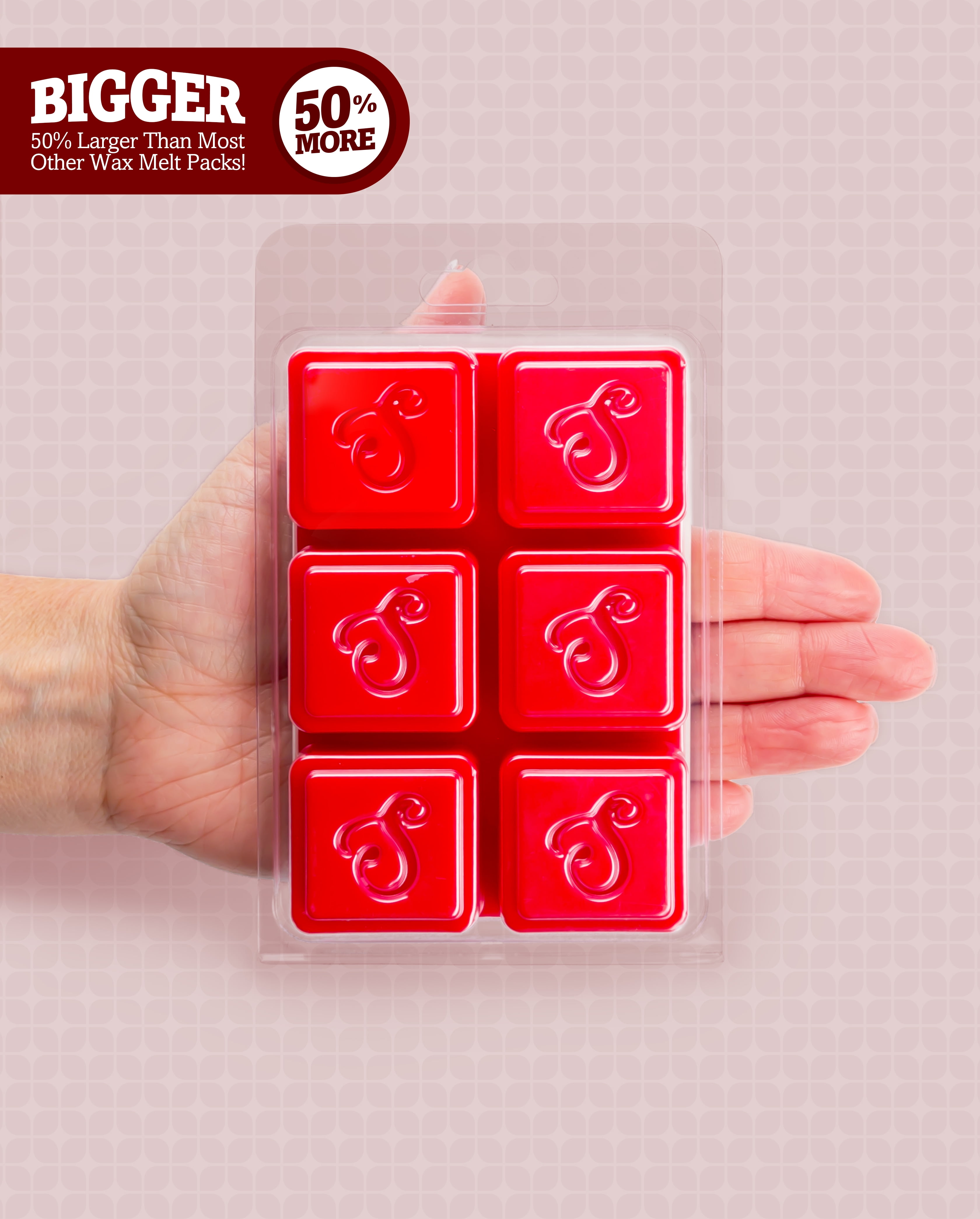 Valentine's Wax Melts Variety 5 Pack - Formula 117 - 5 Highly Scented 3 Oz. Bars - Made With Natural & Essential Oils - Valentine's Day Warmer Wax Cubes
