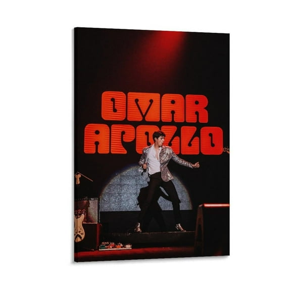 Omar Apollo Music R&B Art Poster Painting On Canvas Wall Art Poster Scroll Picture Print Living Room Walls Decor Home Posters