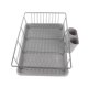 thumbnail image 5 of Soporte de Metal Para Secar Platos con Estante para Palillos Extra, Bandeja de Deneze Rápido para Platos, Tazas, Cucharas y Más, 5 of 7