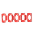 thumbnail image 1 of Organizador de bebidas de silicona Strade Fareast Limited 4 piezas Rojo, 1 of 8