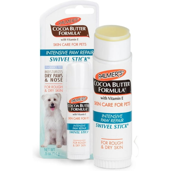 Palmer's Cocoa Butter Intensive Dog Paw Swivel Stick, Vitamin E Peppermint Shea Butter, .5 oz