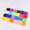 thumbnail image 1 of PENGXIANG 24 Couleurs Perles Hama 5 mm Jouet Perle à Fusible pour Enfants Bricolage Fabrication à la Main Jouets 3D, 1 of 1