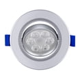 thumbnail image 4 of Estevez Luminario LED dirigible para empotrar en techo con Switch CCT, Modelo Dots CCT, Color Plata, 4 of 10