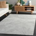 thumbnail image 2 of SAFAVIEH Revive Montana Abstract Polyester Area Rug, Gray, 9' x 12', 2 of 8