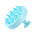 thumbnail image 2 of Cepillos para masaje del cuero cabelludo Cepillo de baño con peine antipérdida de dientes de silicona (Azul) Likrtyny cuidado belleza, 2 of 5