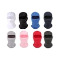 thumbnail image 2 of CSChome Cycling Face Guard Solid Color Balaclava Ski Face Guard Outdoor Fishing Riding Cooling Neck Gaiter Full Head Windproof Sunscreen Headgear, 2 of 6