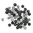 thumbnail image 3 of 50 piezas de 4 mm de diamante caliente, práctica ropa deslumbrante, accesorio de bricolaje, material de vidrio (negro), 3 of 9