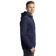 thumbnail image 3 of Sport-Tek Repel Hooded Pullover-3XL (True Navy), 3 of 6