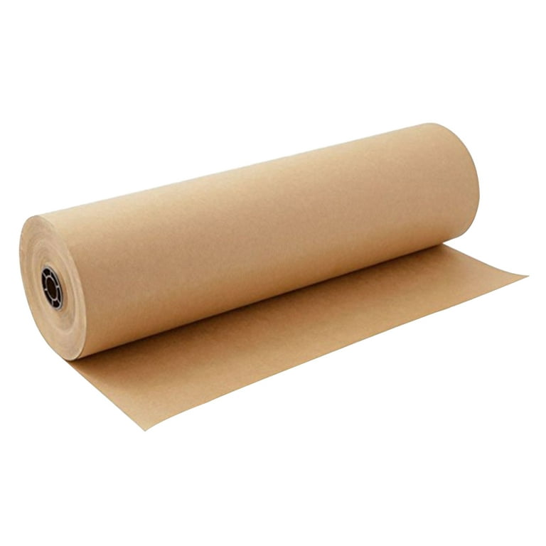 30Meters Brown Kraft Parcel Paper Roll for Packing and Wrap Parcels 30cm
