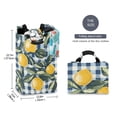 thumbnail image 2 of Yayeee Freestanding Laundry Hamper with Handle Collapsible Large Storage Basket for Clothes, Retro Beige Lemon, 2 of 7
