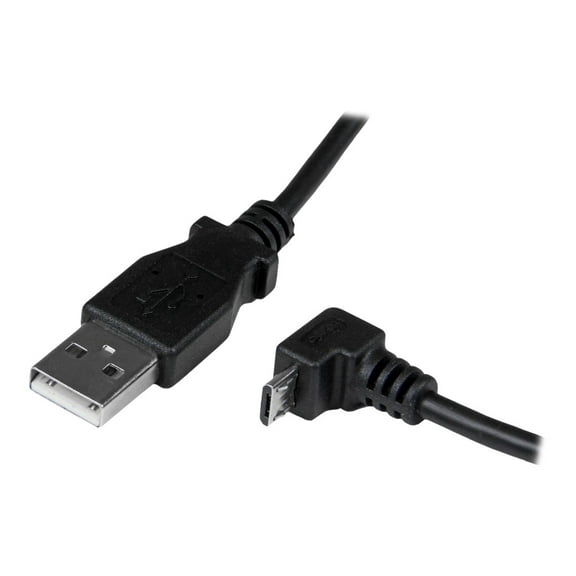 StarTech.com 2m Micro USB Cable - A to Down Angle Micro B