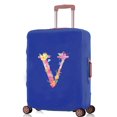 thumbnail image 1 of Luggage Covers Travel Accessories Suitcase Cover Protector Reusable Washable 18-32inch Pink Letter Printed Pattern Series 8pink V L, 1 of 6