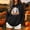 Black, variant on Molidfa Women's Cartoon Ghost Hoodie Candy Pumpkin Halloween Graphic Sweatshirt