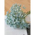 thumbnail image 2 of 1pc Mini Single Stem Austin Full Star Simulation Plant Desk Decoration, Photography Prop, Fresh And Clean Style In Purple, White, Pink, Light Pink, Bl, 2 of 4