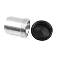 thumbnail image 5 of 2X Aluminum Alloy 1.5Inch 1 1/2Inch I.D. Weld on Cap and Neck Fuel Filler Tank Water Silver, 5 of 5
