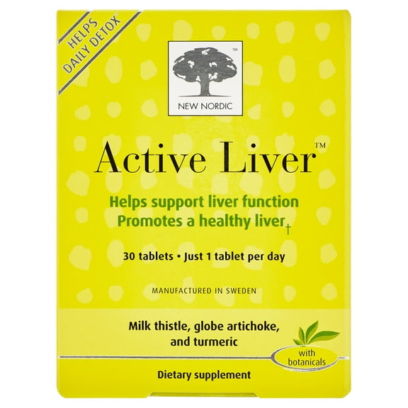 Active Liver, 30 Tablets, New Nordic