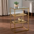thumbnail image 3 of SEI Penketh Glass-Top End Table with Storage, 3 of 3