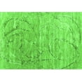 thumbnail image 1 of Ahgly Company Indoor Rectangle Abstract Green Contemporary Area Rugs, 7' x 10', 1 of 1