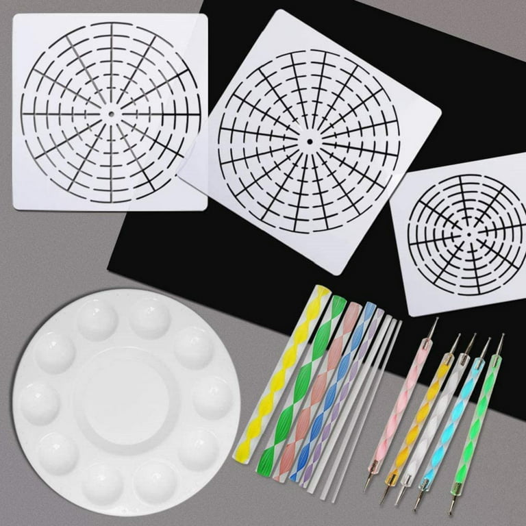 Mandala Dotting Tools Set For Painting Rocks,Painting Rocks Dot Kit, Rock  StonO7