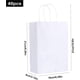 thumbnail image 4 of 20x Bolsa de papel kraft Bolsa de papel kraft con asa Bolsas de papel blanco Bolsas de regalo de papel kraft para Navidad, Día de la Madre, Pascua, bodas, cumpleaños,, 4 of 5