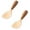 Orange2, variant on TAROFISH White Standing Silicone Rice Spoon Paddle, Household Rice Shovel Heat Resistant Anti-scalding Rice Scooper, Rice and Potato Servers, Serving Spoons