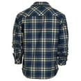 thumbnail image 2 of Gioberti Mens Checkered Flannel Jacket With Velvet Underlining, 2 of 5