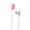 Pink, variant on Sundries Gum Earbud Headphones- Blue