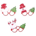 thumbnail image 3 of Toystoory Fiesta de cumpleaños Papá Noel Muñeco de nieve Elk Resplandeciente LED Gafas de Navidad Gafas de sol encantadoras Gafas de Navidad para Kits de decoración para fiestas Alce Toystoory HA069977-03B, 3 of 6