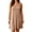 Khaki, variant on Dlentnea Women Plus Size Tank Nightgowns Sleeveless Comfortable Breathable Loungewear Soft Sleepwear Dress