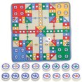 thumbnail image 4 of Miangastore 1 Set Flying Checker Board Game Multi Colored for Kids Intelligence Development, 4 of 8